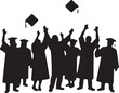 © Rokeyadesigner - Graduation Celebration Silhouette Bundle – Unique & High-Selling Design