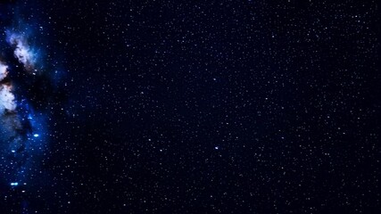 Wall Mural - Journey through breathtaking galaxy filled with vibrant stars and cosmic elements. Night sky reveals intricate patterns and stunning colors of celestial wonders