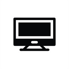 modern computer monitor illustration for digital workspace setup