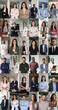 © fizkes - Diversity, global collaboration within professional environment, representatives of different cultures and industries, multiple collage view. Multicultural people posing with arms-crossed at workplace
