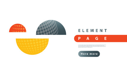 Fototapete - Modern circles design. Abstract tech round background. Futuristic vector design