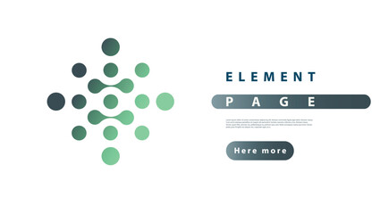 Fototapete - Modern molecules connect design. Abstract tech background. Futuristic design. Technology trendy banner