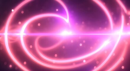 Wall Mural - loop animation of space nebula towards light loop animation glowing galaxies and stars passing foota