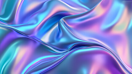 Wall Mural - Blue purple green gradient background with a subtle shimmer effect, gradient, abstract. Subtle Shimmer. Illustration