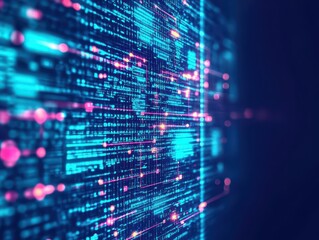 Leinwandbilder - Big data driven artificial intelligence and analytics AI