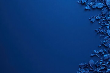 Poster - blue background design With luxurious effect elements Vector illustration