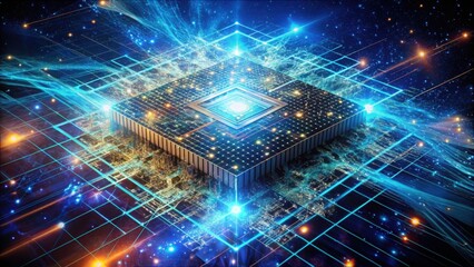 Poster - Advanced Concept of Quantum Computing in Abstract Space Environment