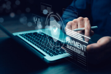 Cyber security and Security password login online concept  Hands typing and entering username and password of social media, logging in with smartphone to an online bank account, data protection hacker