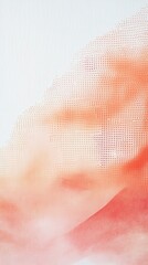 Poster - Warm peach and coral tones create a serene background for relaxation and contemplation at sunset