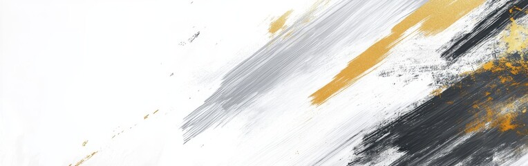 Fototapete - Abstract blend of soft white, gray, and vibrant strokes in a modern artistic composition ideal for creative design projects