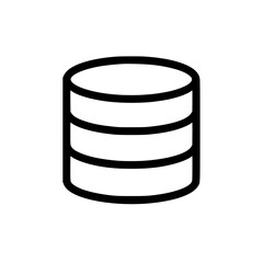 Wall Mural - conceptual illustration of a data stack a three-tiered layer representing storage management and acc