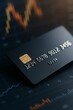 © studio nowhere - Premium metal credit card featured close-up, highlighting minimalist style and modern finance. A luxury credit card made of sleek brushed metal, perfect for financial professionals.