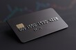© studio nowhere - Premium metal credit card featured close-up, highlighting minimalist style and modern finance. A luxury credit card made of sleek brushed metal, perfect for financial professionals.