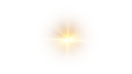 Wall Mural - png light effect. spotlight spark. stadium lighting. sunlight, spot lighting with insert bams of ice