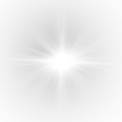 Wall Mural - png light effects. png isolated white transparent light effects, glare, explosion, sparkle, dust, li