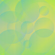 © OVAVO - Abstract Bubbles in Green and Yellow Gradient