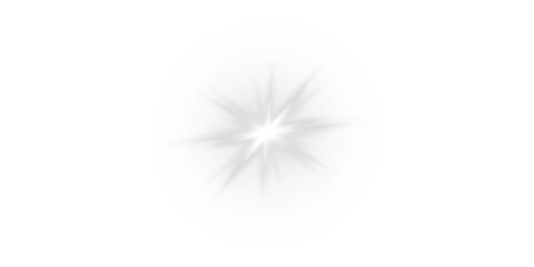 Wall Mural - png light effects. png isolated white transparent light effects, glare, explosion, sparkle, dust, li