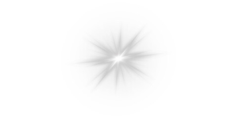 Wall Mural - png light effects. png isolated white transparent light effects, glare, explosion, sparkle, dust, li