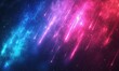 © Vergiliy - Colorful cosmic background with shooting stars and vibrant nebulae