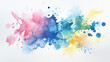 © Olha_B - Watercolor art background. Wallpaper design