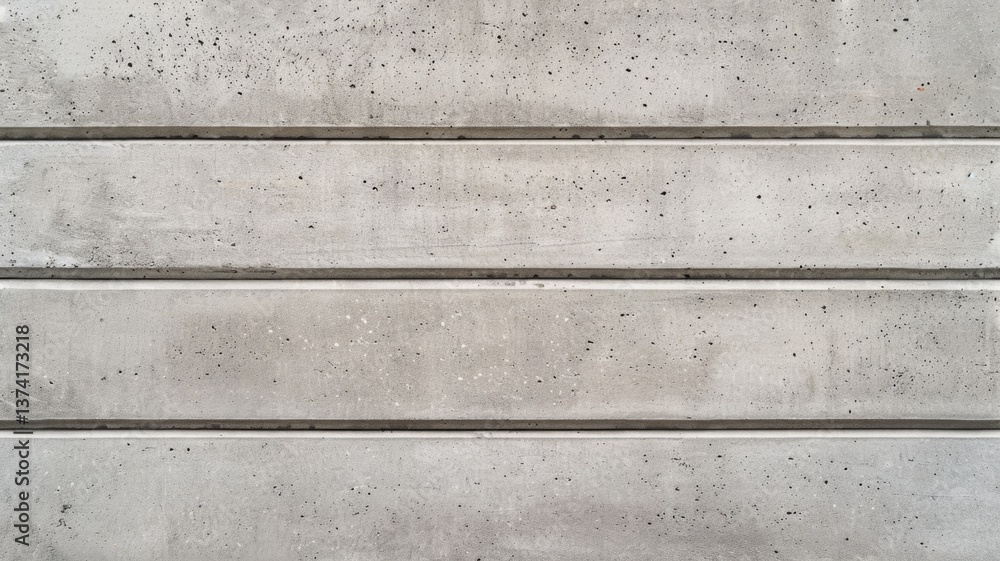 Concrete wall texture with smooth horizontal lines for architectural ...