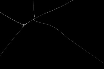 close-up wrinkles and cracks on lcd screen glass display from smartphone, tablet or monitor from eff