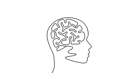 Leinwandbilder - Artificial Intelligence abstract concept of cyber technology