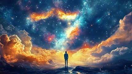 Wall Mural - Celestial and Cosmic Art