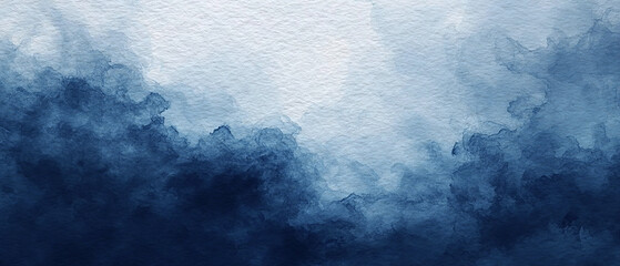 Poster - Blue azure abstract watercolor background for textures backgrounds and web banners design.  Abstract background blue colors. Watercolor painting