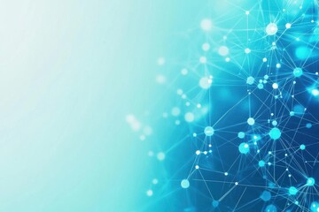 Fototapete - Abstract plexus futuristic network connection technology White background Vector illustration