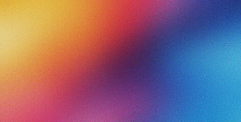 Canvas Print - blue golden pink grainy background effect textured for art product design and social media banner po