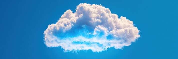 Aufkleber - Climate Tech Visualization Hyper-Realistic Cloud for Predictive Meteorology, Environmental Forecasting, and Atmospheric Data Insights