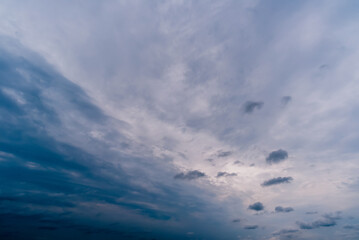 Wall Mural - dark sky with stormy clouds. dramatic sky rain,dark clouds before a thunder-storm.