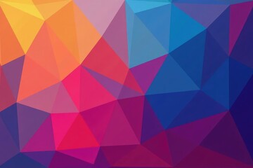Wall Mural - geometric shapes, gradient color blend, repeating texture , bold, geometric, simple