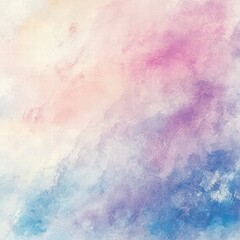 Wall Mural - soft pastel watercolor: a delicate and ethereal watercolor painting with soft pastel hues, blending 