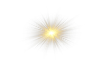 Wall Mural - png light effects. png isolated white transparent light effects, glare, explosion, sparkle, dust, li