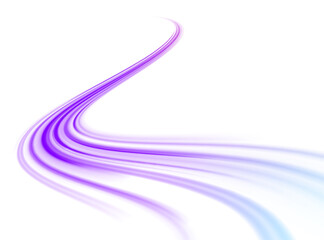 Wall Mural - png futuristic technological style. png abstract background with speed lines. neon color rays vector
