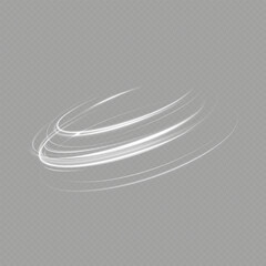 Leinwandbilder - Light white Twirl.Vector eps 10	