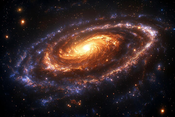 Wall Mural - realistic cosmos celestial landscapes. breathtaking view of realistic cosmos showcasing celestial la