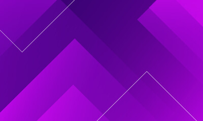 Wall Mural - minimal geometric background. purple elements with fluid gradient. ideal for social media, banner, c