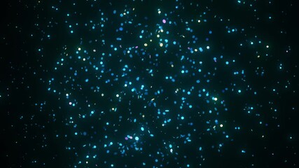 Wall Mural - glowing particles dynamically align to form a futuristic map of liechtenstein. the animation feature