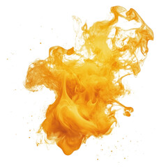Wall Mural - png dynamic fire expressive swirling.