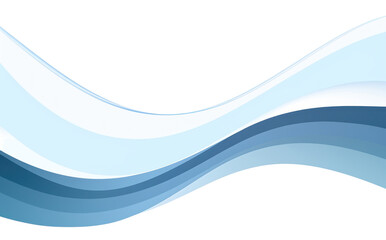 Wall Mural - png curve border frame background blue graphics.