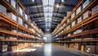 © Jessi - industrial warehouse with high ceilings organized shelves and efficient layout