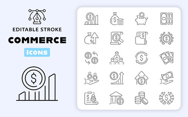 Wall Mural - e-commerce icon set. online shopping and delivery icons. e-business. e-commerce, shopping, online, s