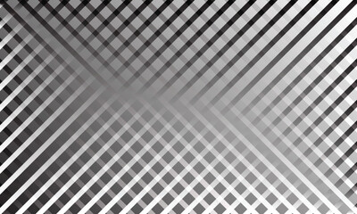 Poster - abstract geometric gradient diagonal repeat cross line pattern.