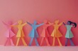 © Imagentive - Colorful Paper Women Celebrating Unity Together