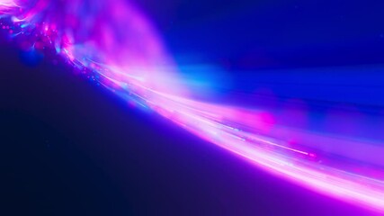 Wall Mural - extreme closeup of big data light speed flow. abstract digital data stream of quantum computing. cyb
