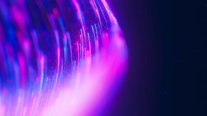 Wall Mural - extreme closeup of big data light speed flow. abstract digital data stream of quantum computing. cyb