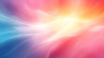 Wall Mural - colorful abstract background blending red, pink, yellow and blue